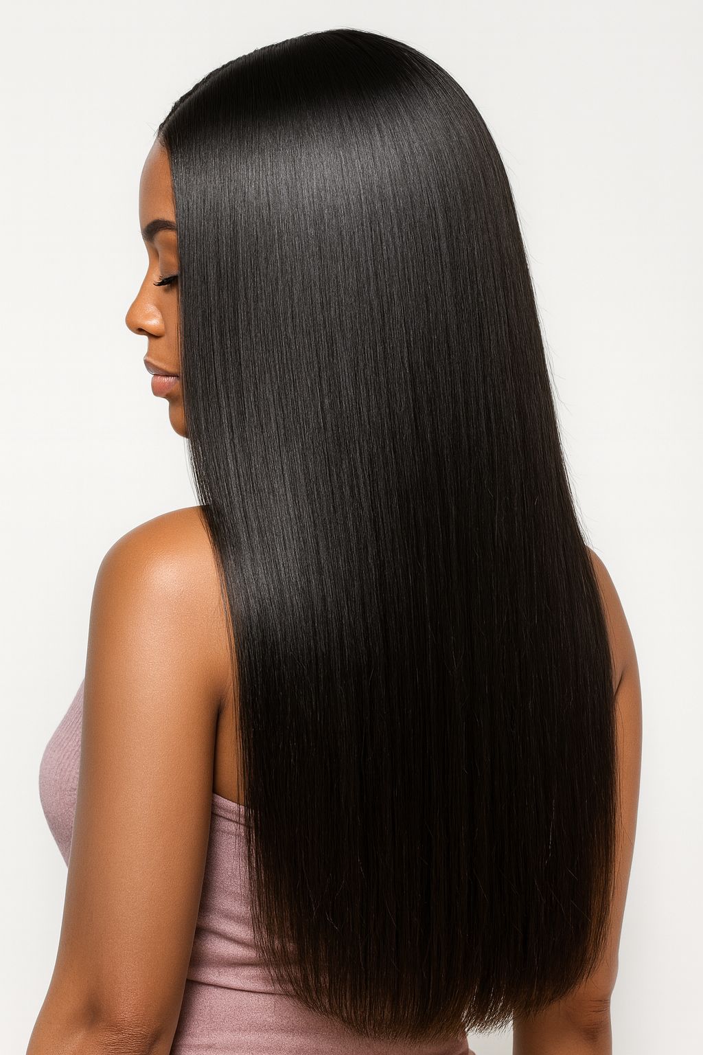 Raw Straight Clip-in Hair Extensions (Set of 8)