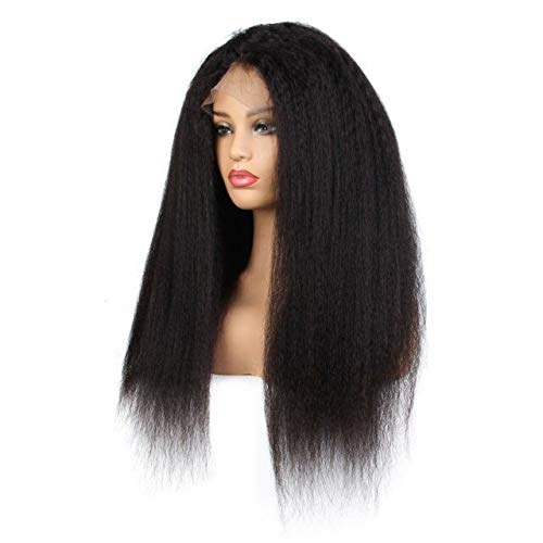 13x4 Lace Frontal Kinky Straight Wig