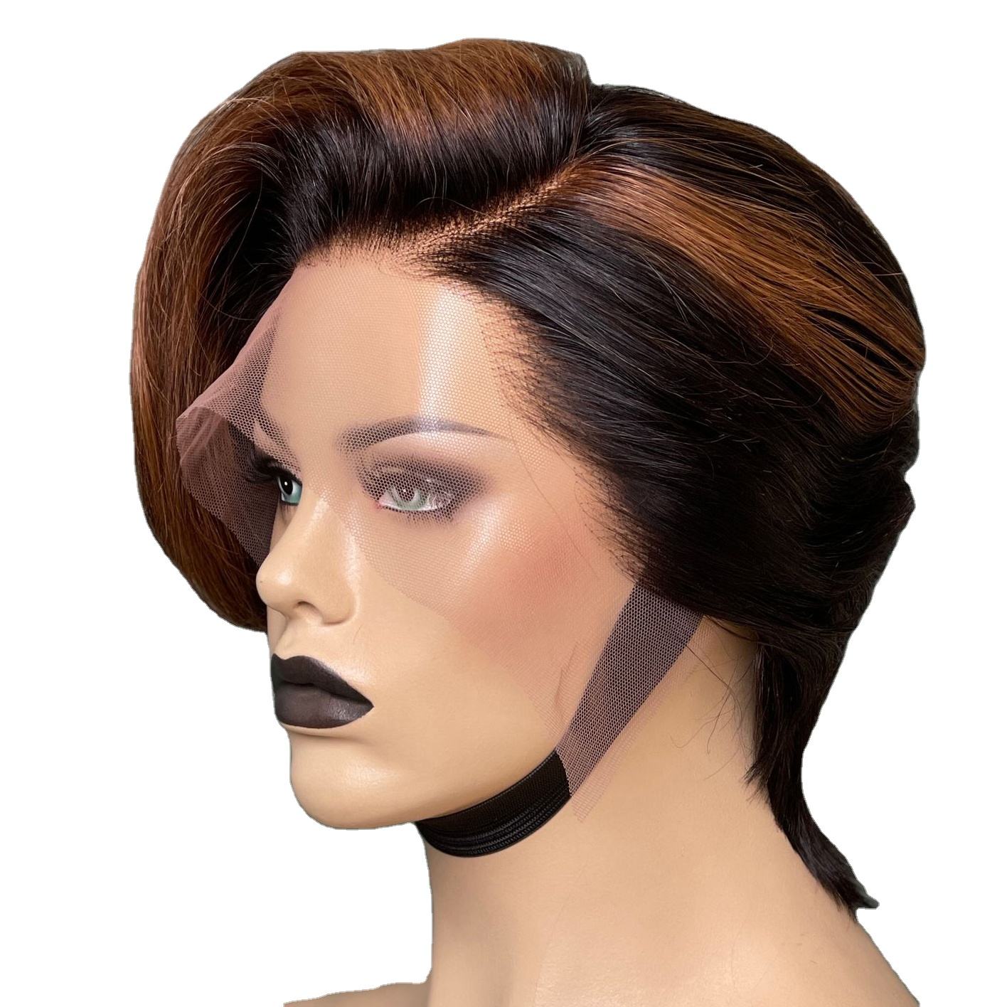 Pixie Cut HD Transparent Lace Front Wig