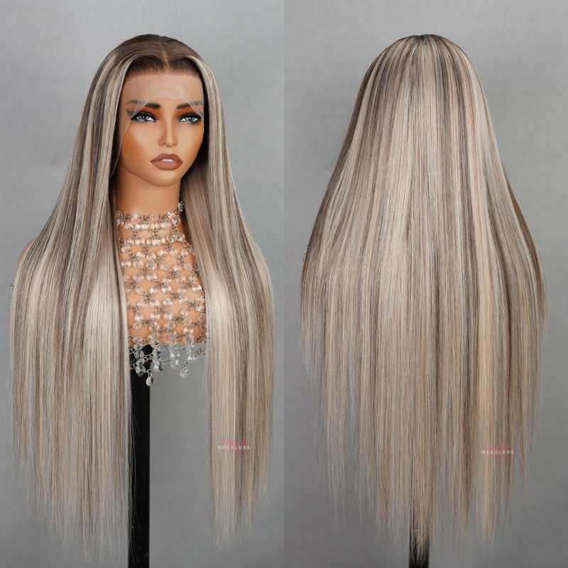 13x4 Lace Frontal Wig - P18/613 Ombre Highlight